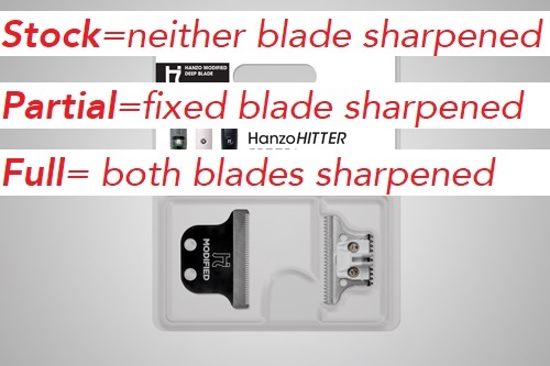 The Hanzo Hitter Blade Set Shallow